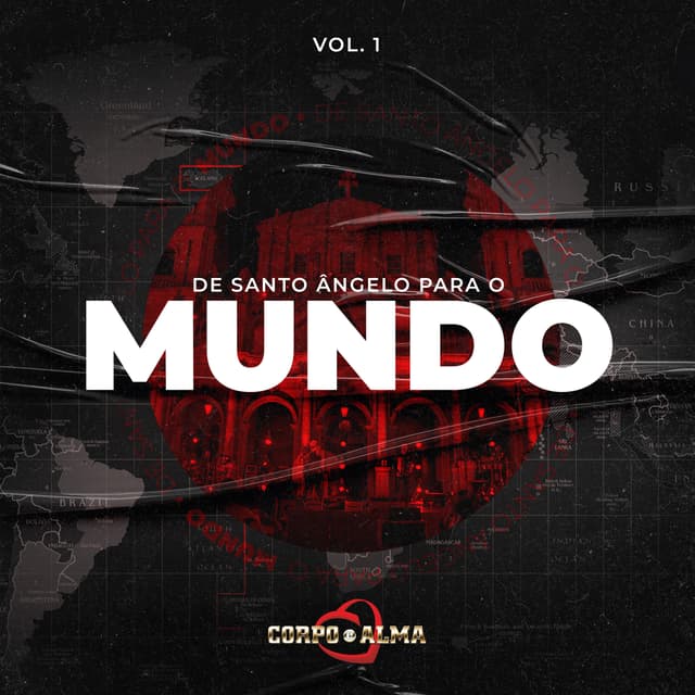 Album cover art for De Santo Ângelo para o Mundo, Vol. 1 (Ao Vivo) - Single