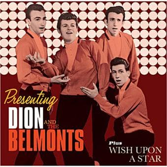 Album cover art for Presenting Dion & The Belmonts + Wish Upon A Star