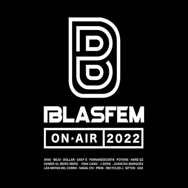 Album cover art for Blasfem on Air