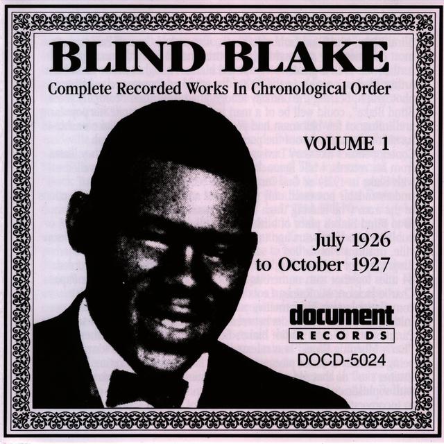 Album cover art for Blind Blake Vol. 1 (1926 - 1927)