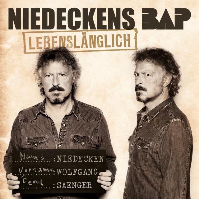 Album cover art for Lebenslänglich