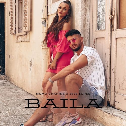 Album cover art for Baila