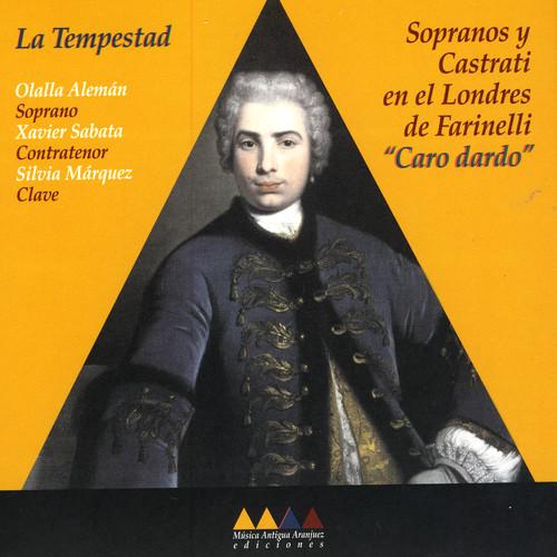Album cover art for Sopranos y Castrati en el Londres de Farinelli - "Caro dardo"