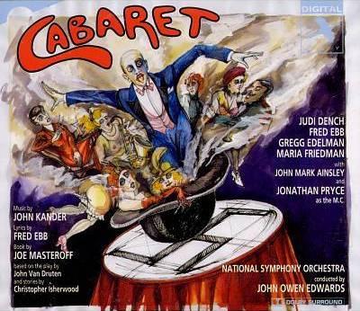Album cover art for Cabaret (Studio Cast Recording)
