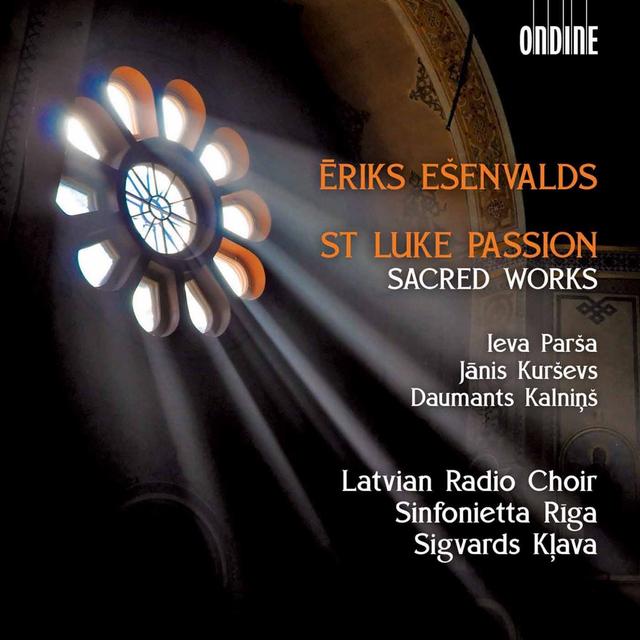 Album cover art for St. Luke Passion / Sacred Works