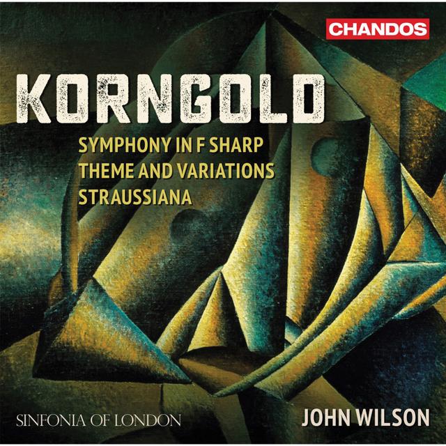 Album cover art for Korngold : Works for Orchestra