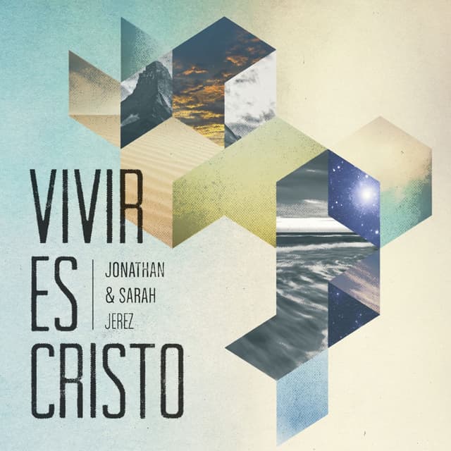 Album cover art for Vivir Es Cristo