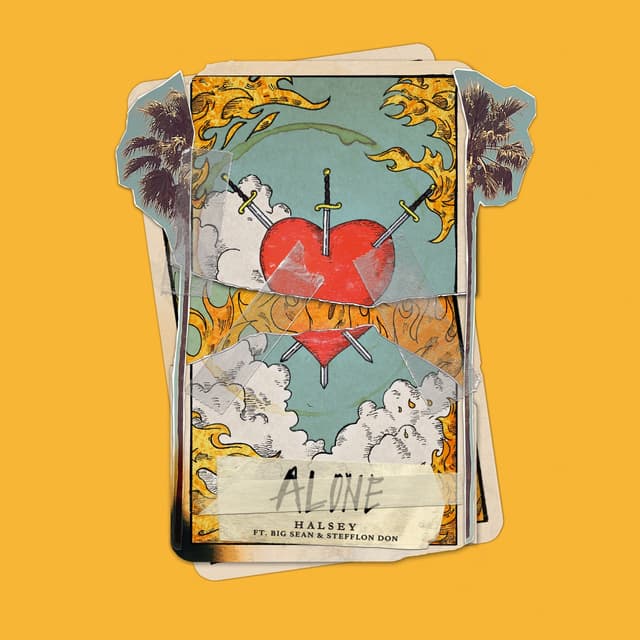 Album cover art for Alone