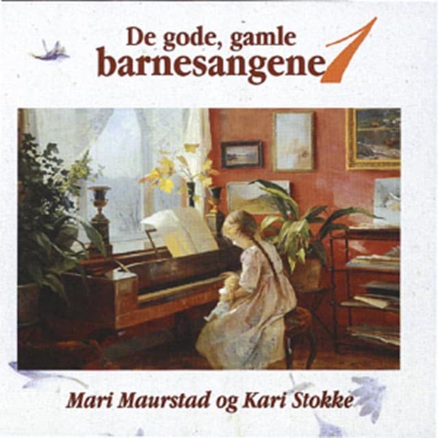 Album cover art for De gode, gamle barnesangene