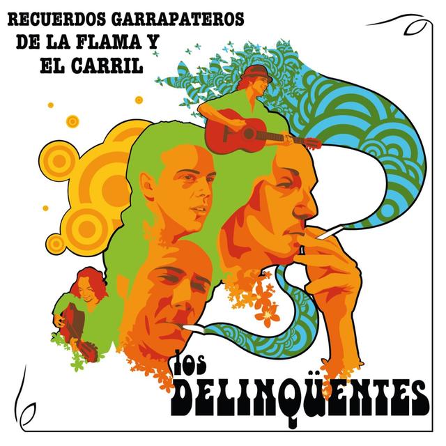 Album cover art for Recuerdos Garrapateros de la Flama y el Carril