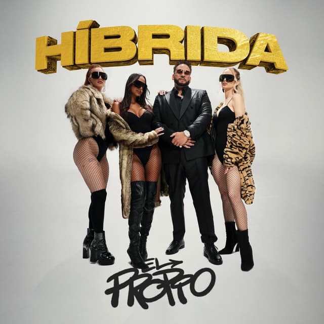 Album cover art for Híbrida
