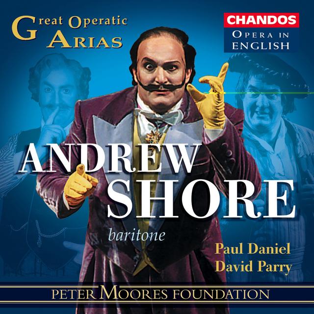 Album cover art for Andrew Shore Great Operatic Arias
