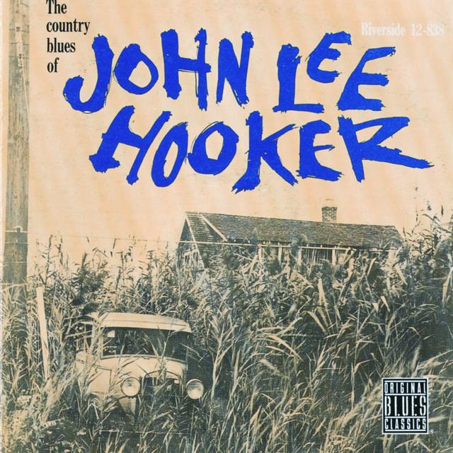 Album cover art for The Country Blues Of John Lee Hooker