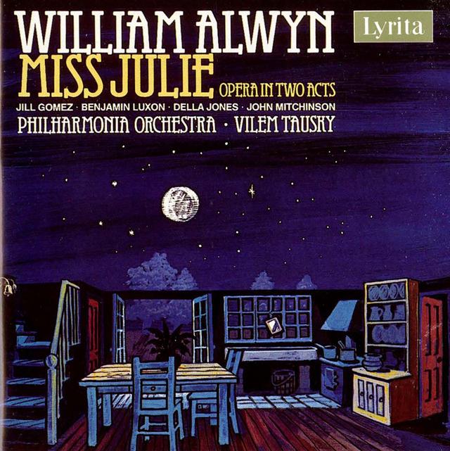 Album cover art for Alwyn: Miss Julie