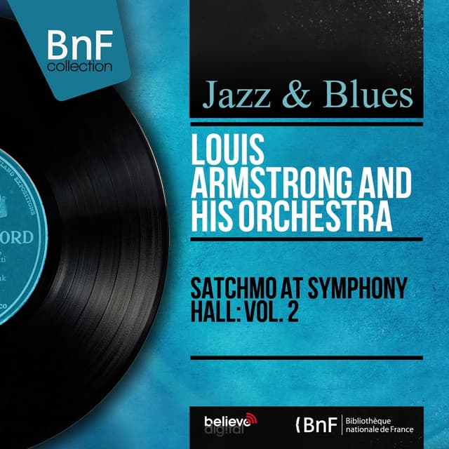 Album cover art for Satchmo At Symphony Hall Vol.2