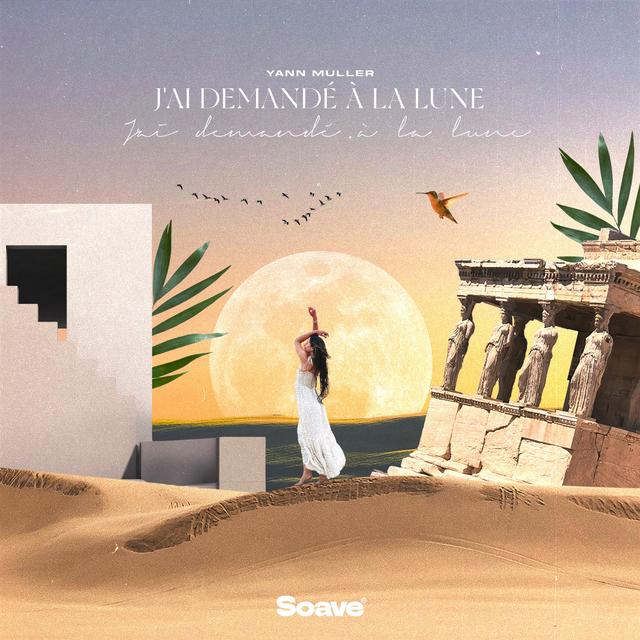Album cover art for J'ai demandé à la lune