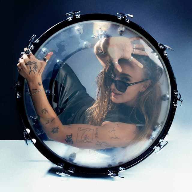 Album cover art for DRUMMER