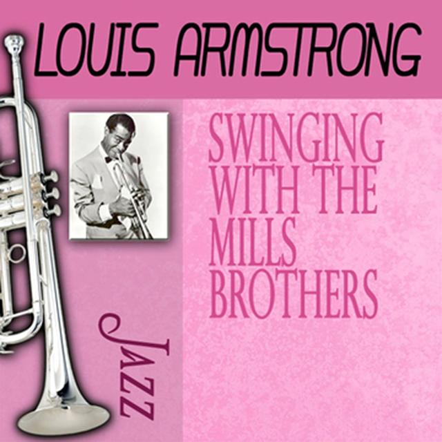 Album cover art for Swinging with the Mills Brothers