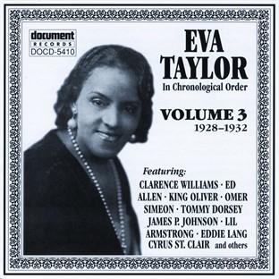 Album cover art for Eva Taylor Vol. 3 (1928-1932)