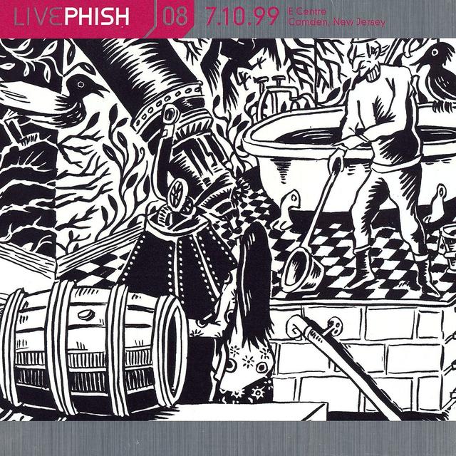 Album cover art for Live Phish, Vol. 8 7/10/99 (E Centre, Camden, NJ)