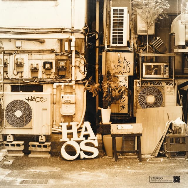 Album cover art for HAOS