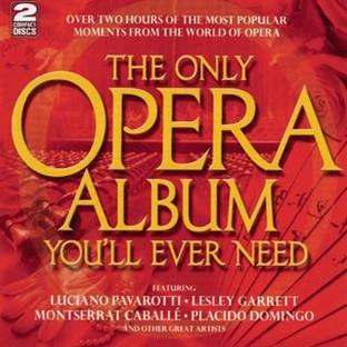 Album cover art for The Only Opera Album You'll Ever Need!