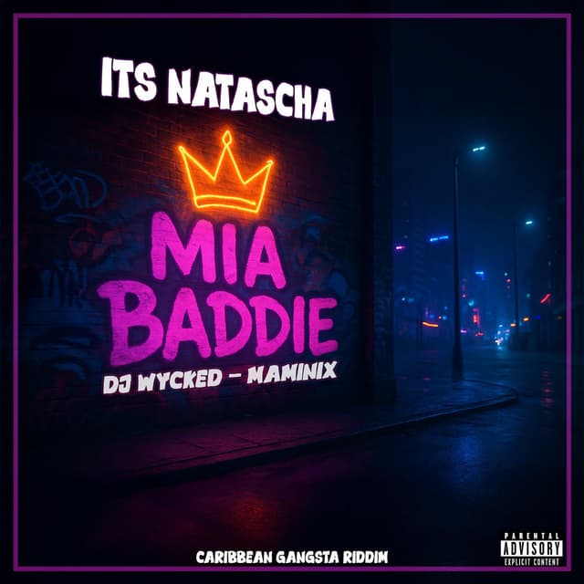 Album cover art for Mia Baddie (Caribbean Gangsta Riddim)