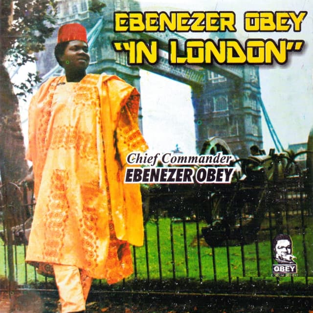 Album cover art for Ebenezer Obey in London