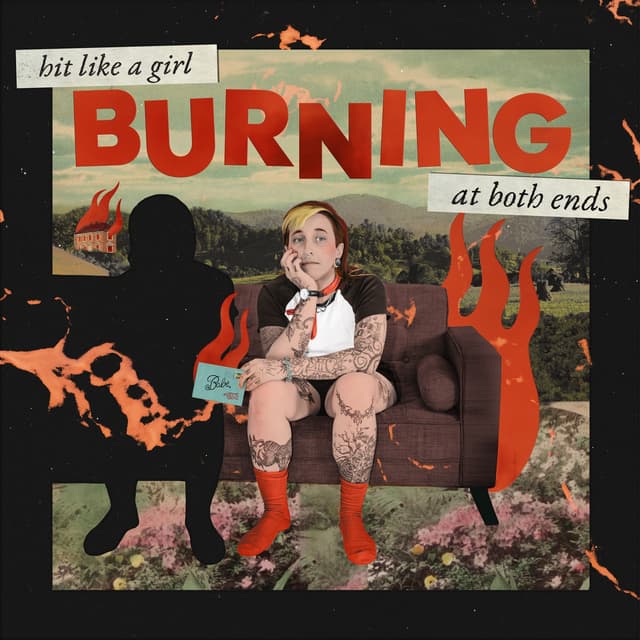 Album cover art for Burning at Both Ends