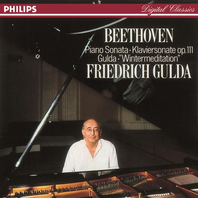 Album cover art for Beethoven: Piano Sonata Op.111 - Gulda: Wintermeditation