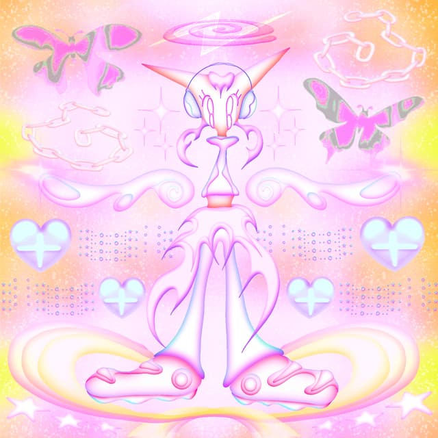 Album cover art for cyber milking