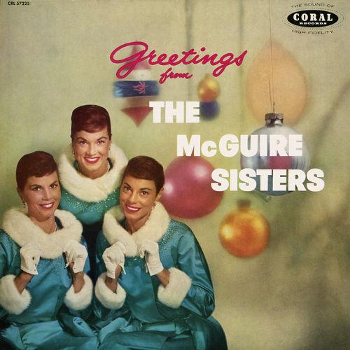 Album cover art for Greetings from the McGuire Sisters