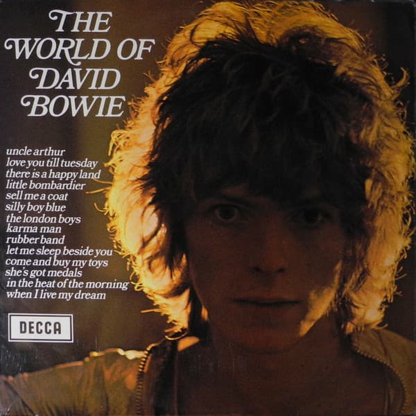 Album cover art for The World of David Bowie