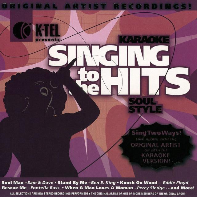 Album cover art for Karaoke: Soul Style - Singing To The Hits