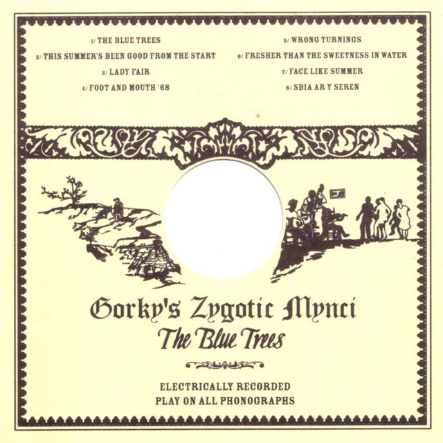 Album cover art for The Blue Trees