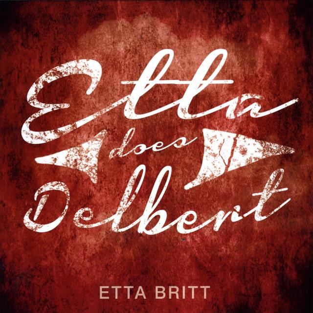 Album cover art for Etta Does Delbert