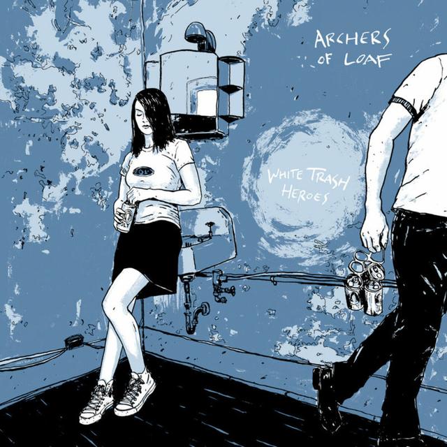 Album cover art for White Trash Heroes