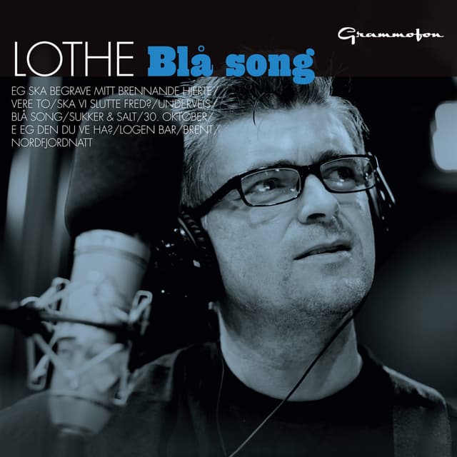 Album cover art for Blå song