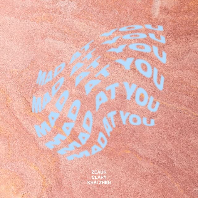 Album cover art for MAD AT YOU