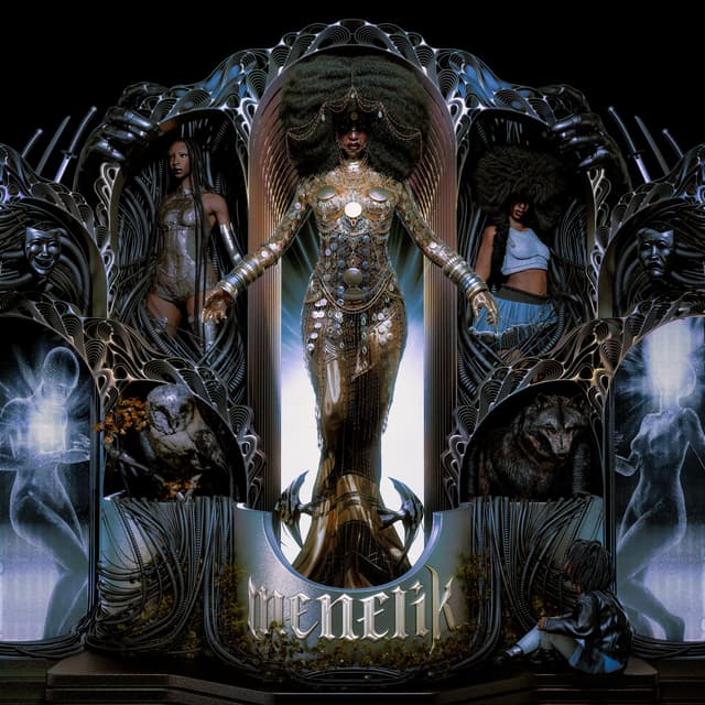 Album cover art for Menelik