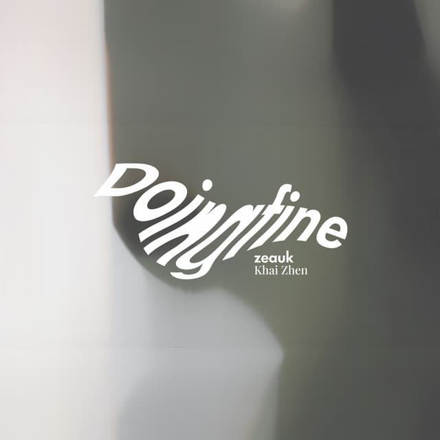 Album cover art for Doingfine