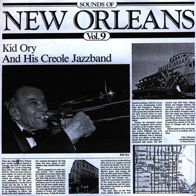 Album cover art for Sounds of New Orleans Vol. 9