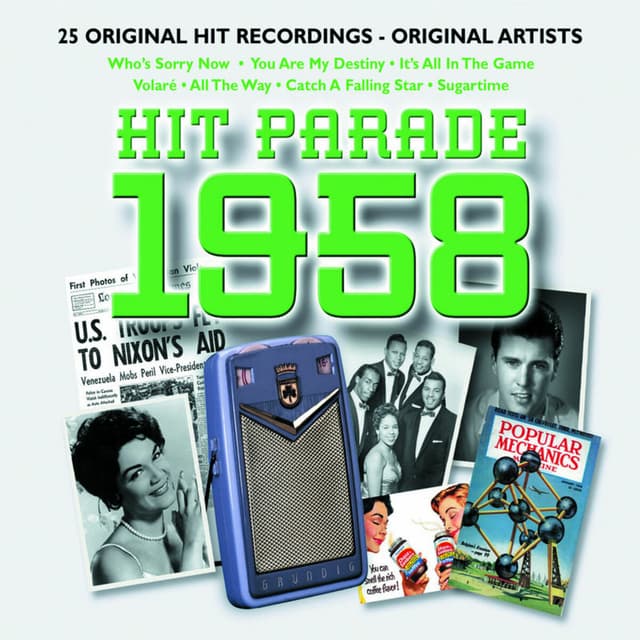 Album cover art for Hit Parade 1958