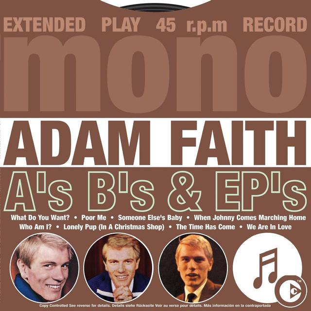 Album cover art for A's B's & EP's