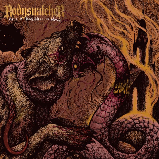 Album cover art for Hell Is Here, Hell Is Home