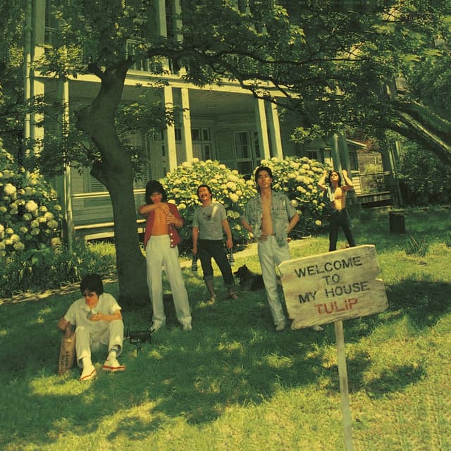 Album cover art for WELCOME TO MY HOUSE