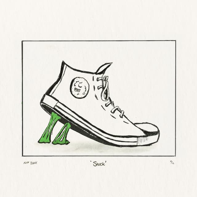 Album cover art for Stuck