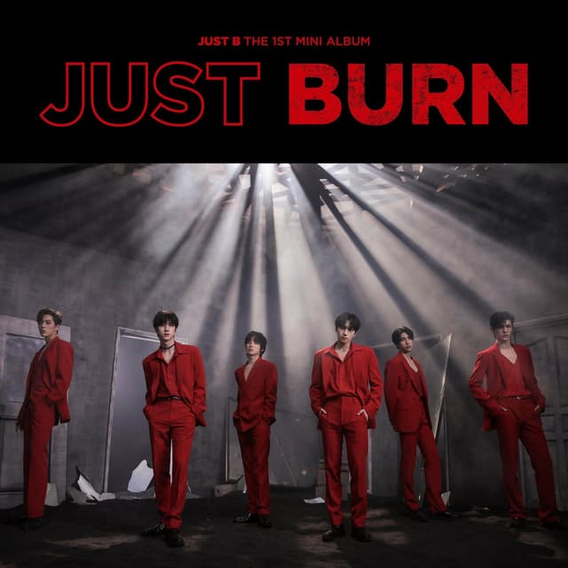 Album cover art for Just Burn
