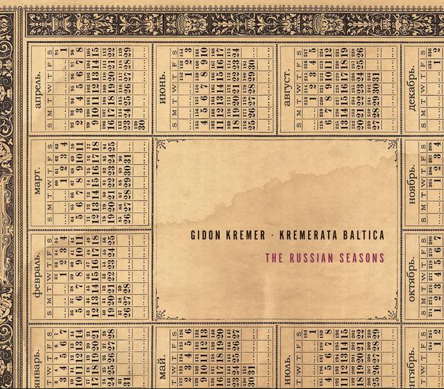 Album cover art for The Russian Seasons