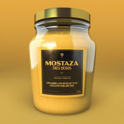 Album cover art for Mostaza
